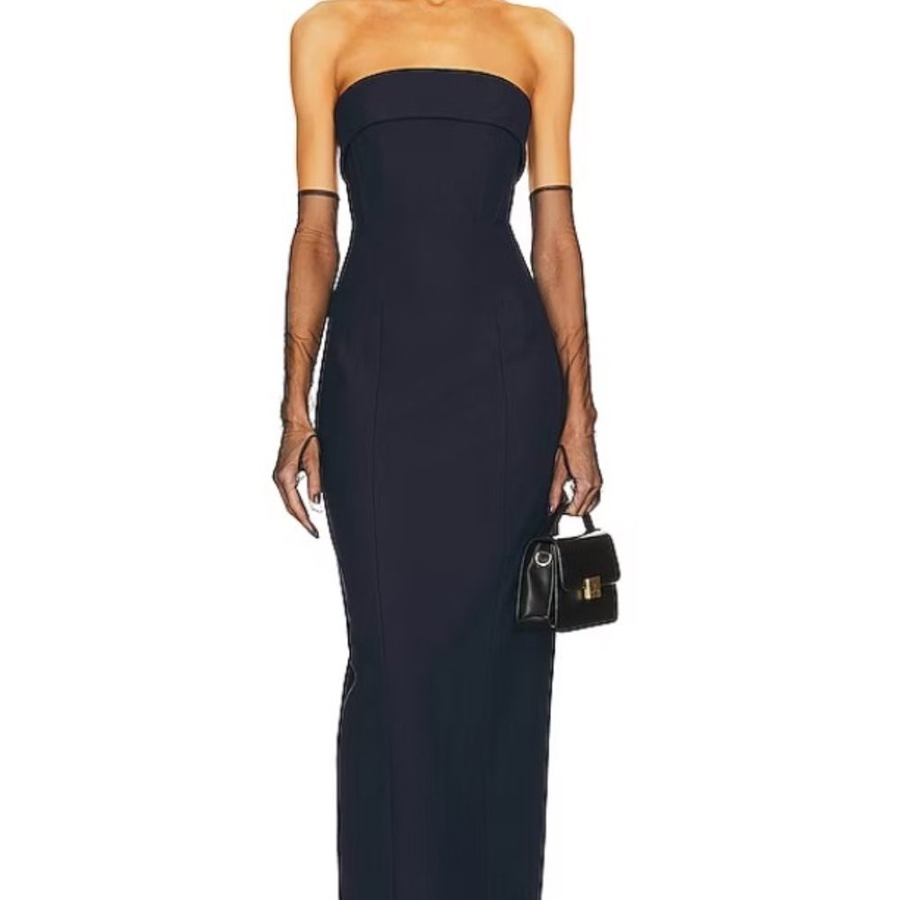 Helsa Strapless Suit Dress